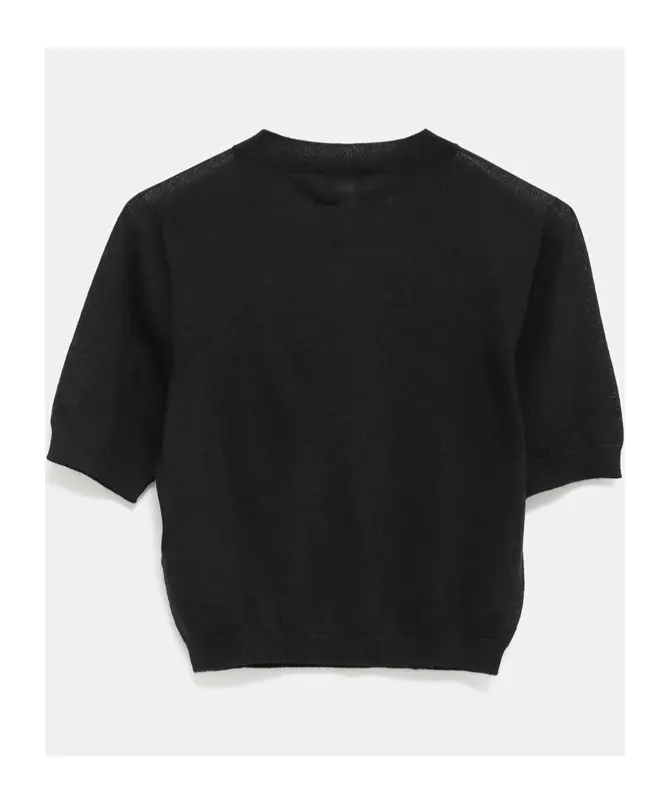 Seamless Short Knitted Top