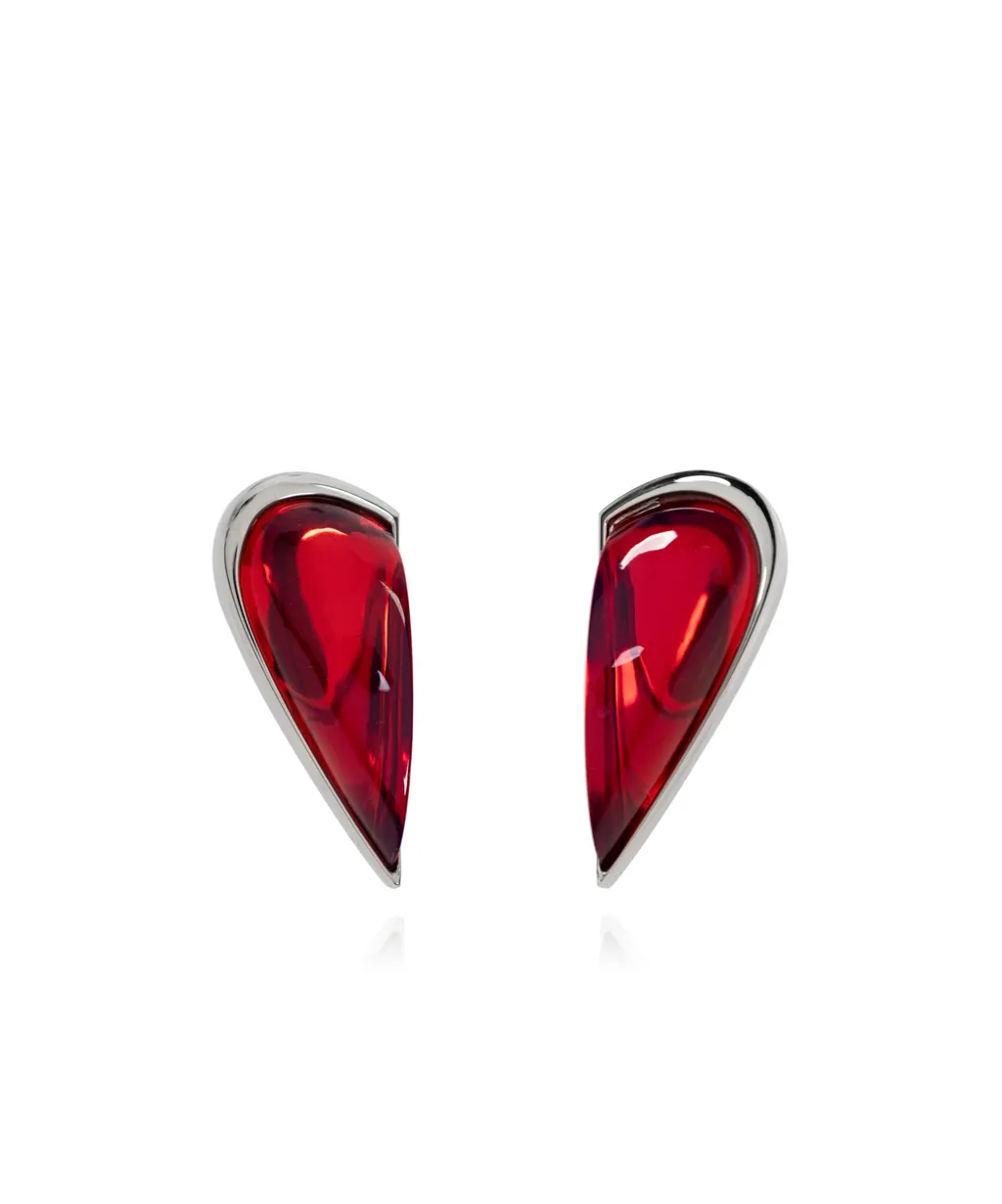 Half-Heart Earrings