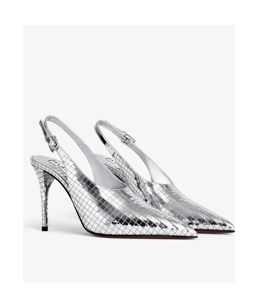 Pointed High-Heeled Sandals