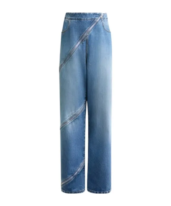 Zippered Jeans