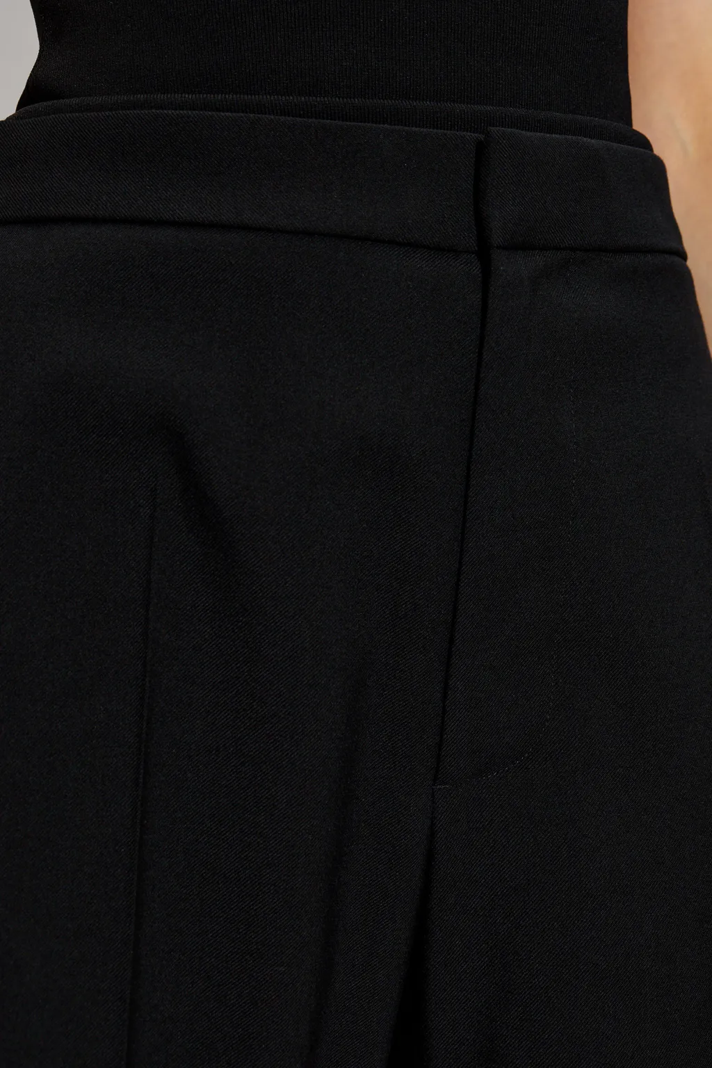 Gabardine Bermuda Shorts