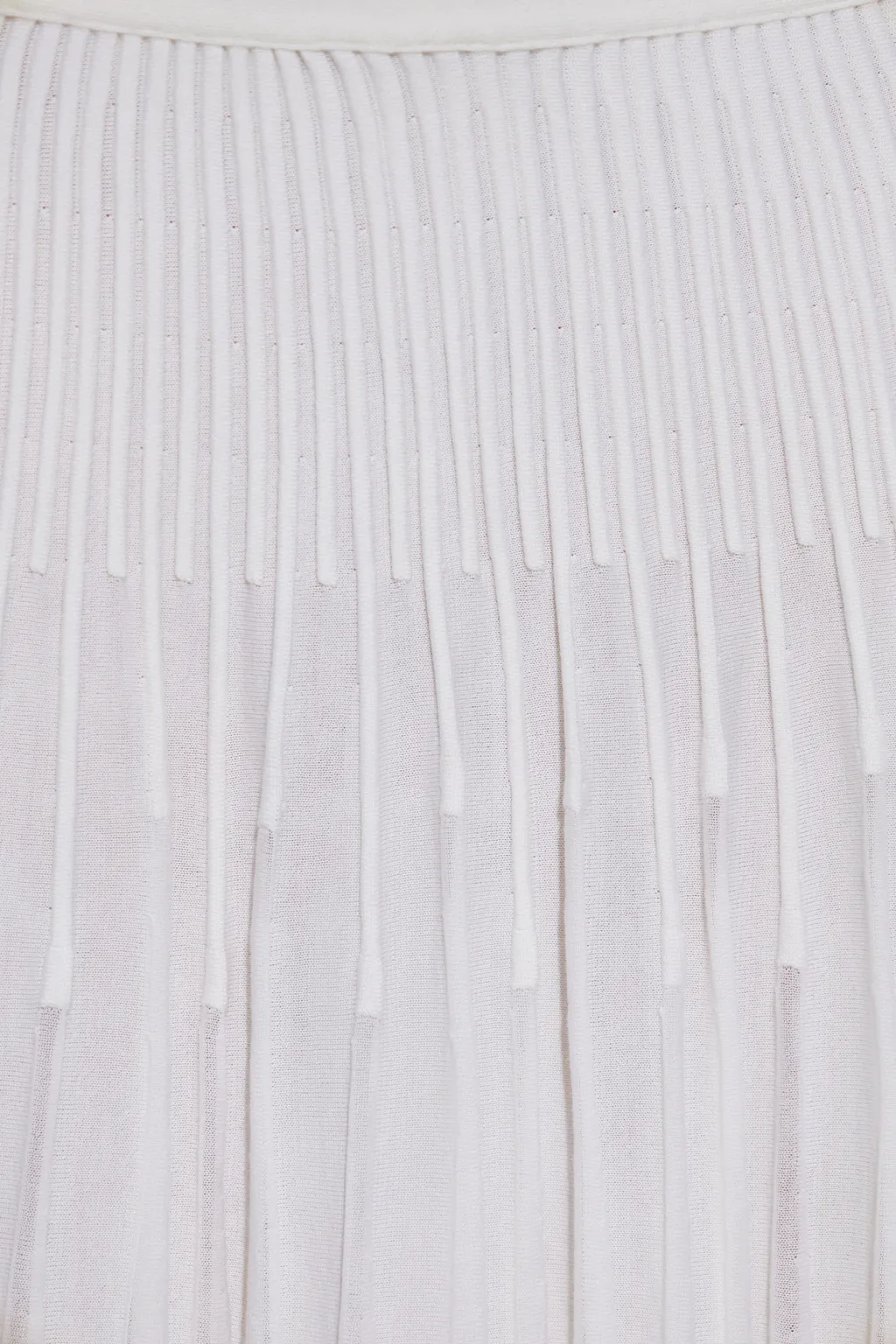 Knit Pleated Skirt