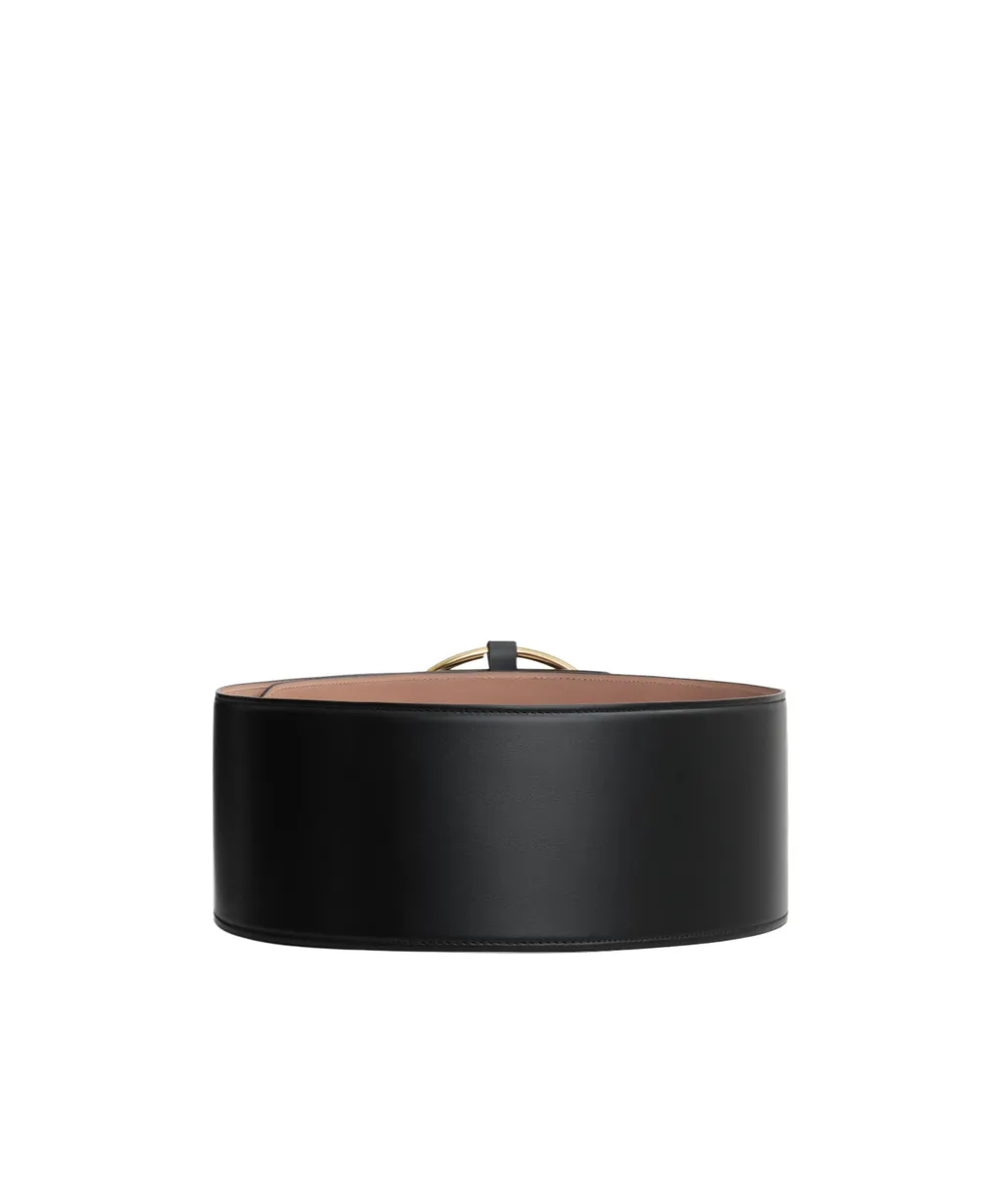 Leather Ring Belt