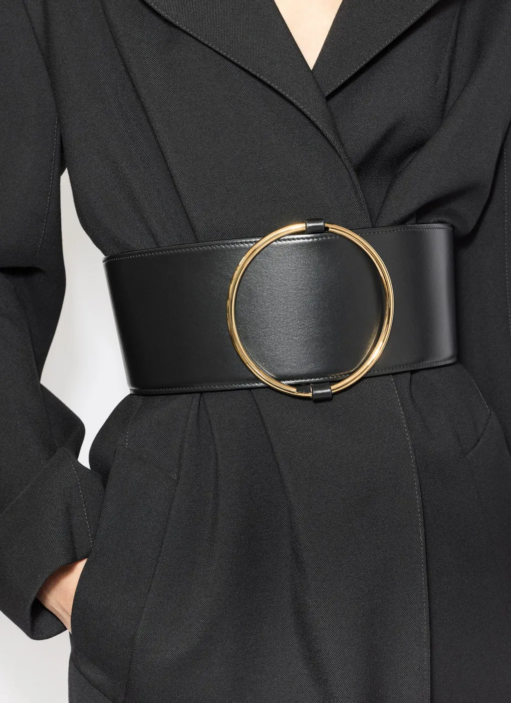 Leather Ring Belt