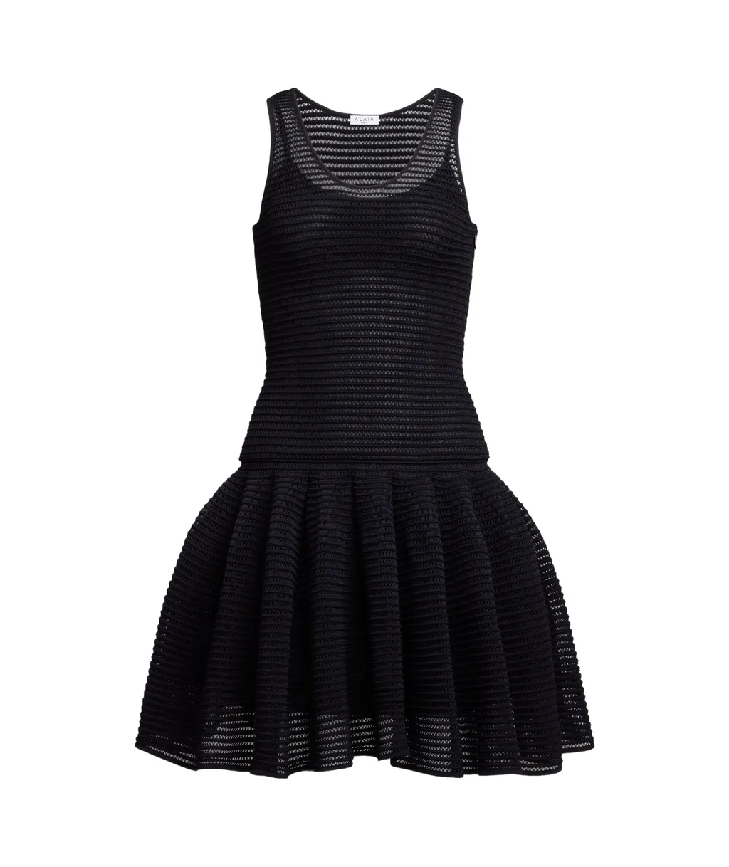 Short Crinoline Knit Dress
