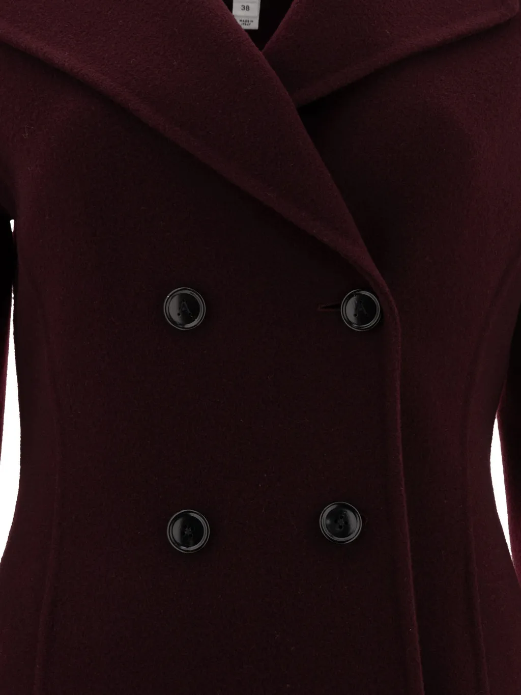 Double Breasted Long Sleeved Coat