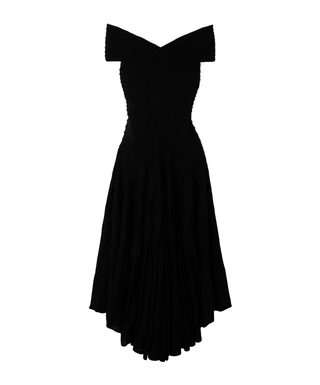 Textured Knitted Dress