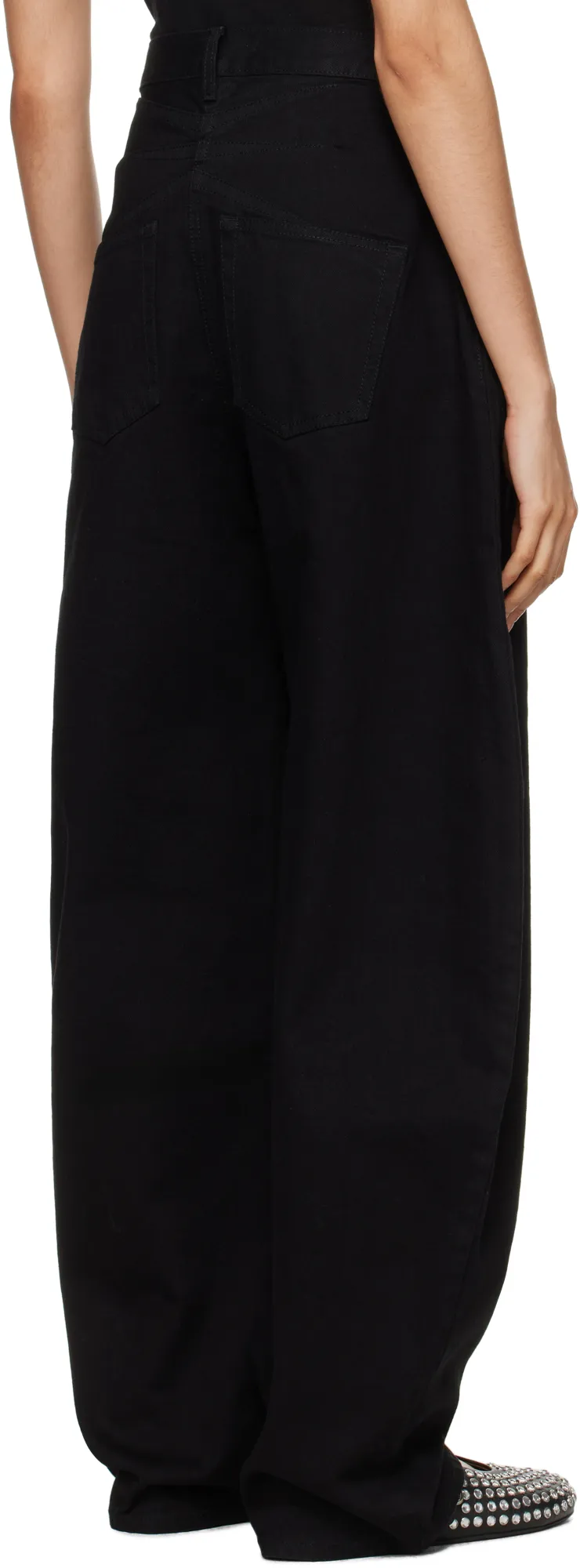 High-Waist Round Jeans