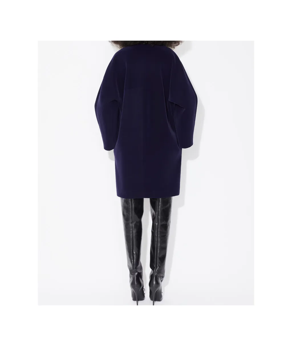 Round Long-Sleeved Coat