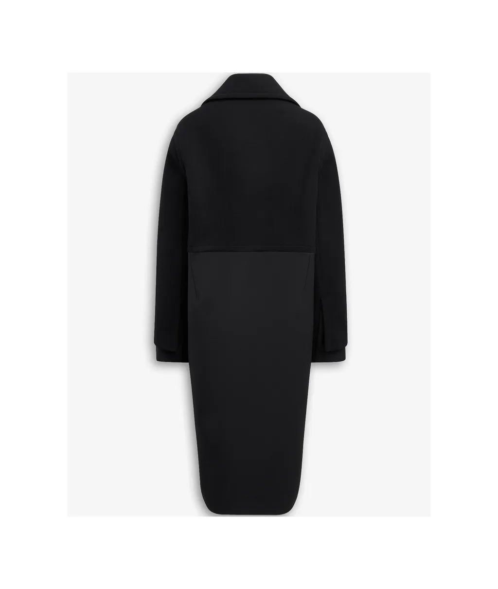 Collar Long-Sleeved Coat