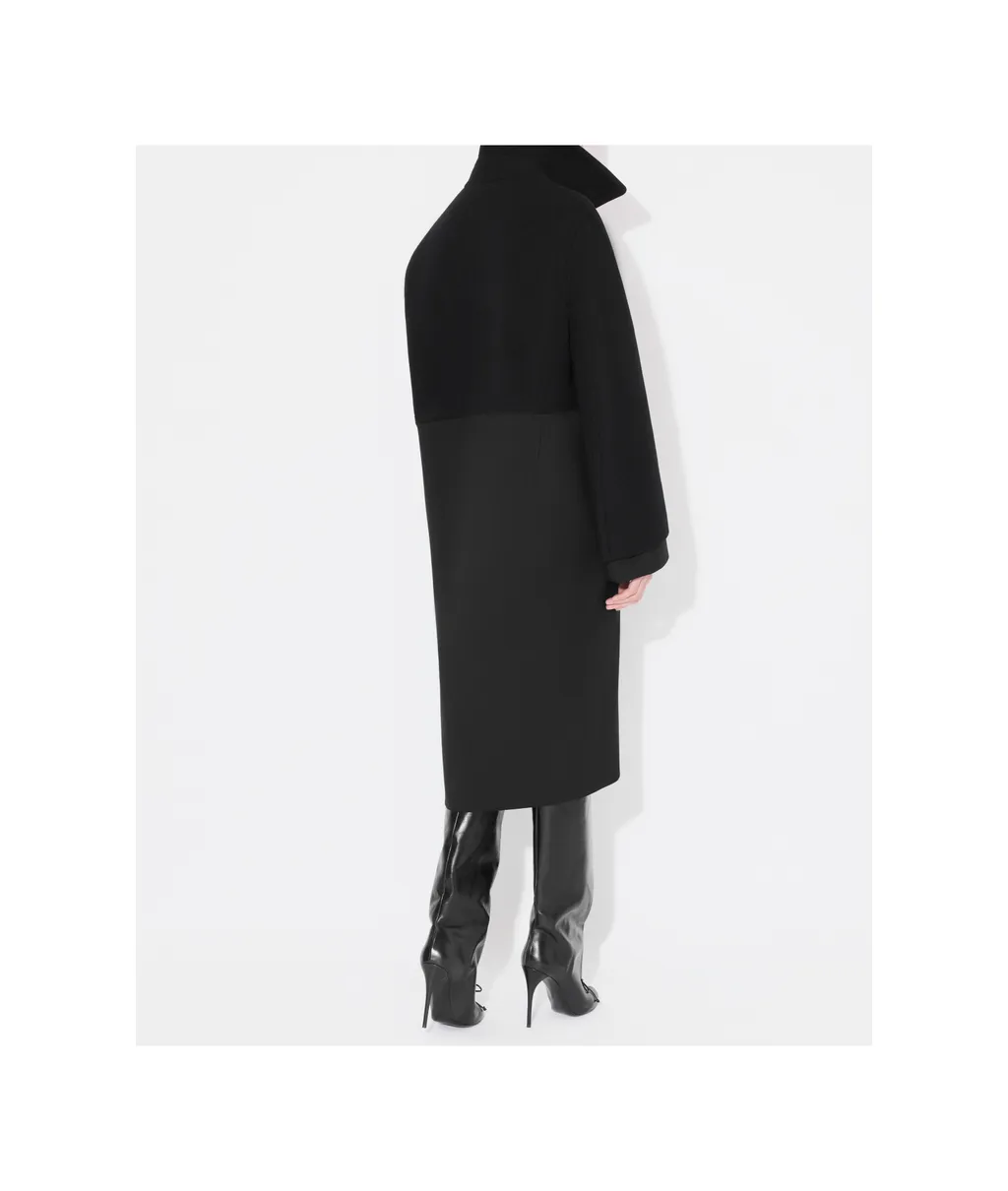Collar Long-Sleeved Coat