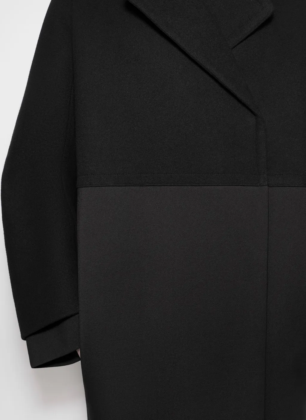 Collar Long-Sleeved Coat