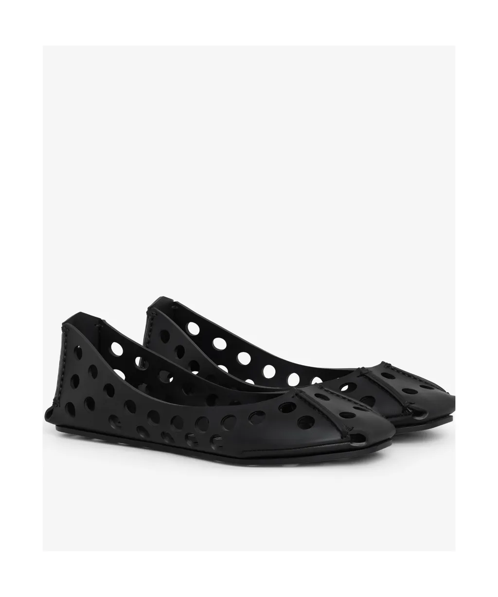 Cut-Out Ballet Flats