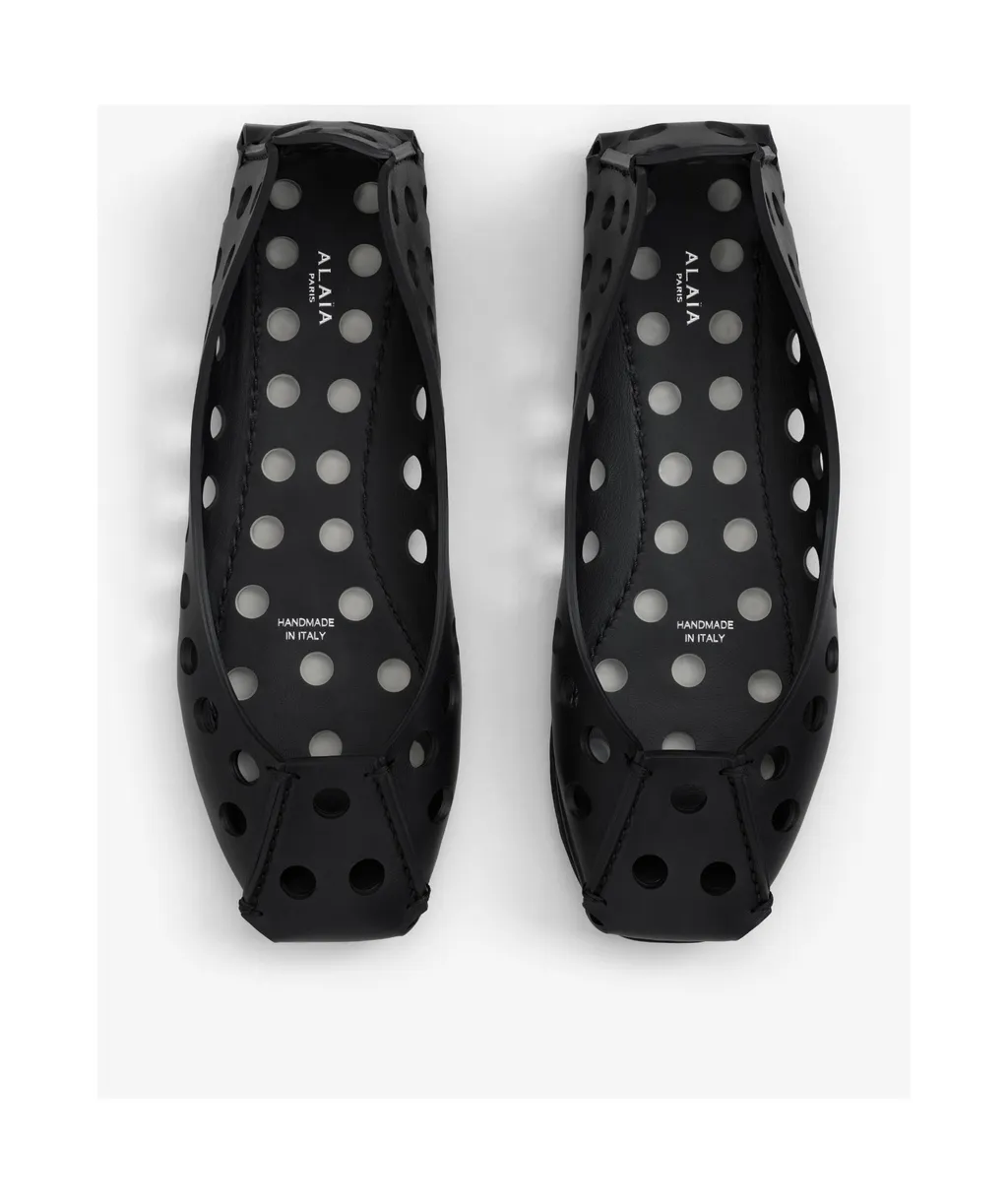 Cut-Out Ballet Flats