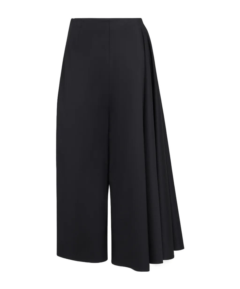 Asymmetrical Skirt Trousers
