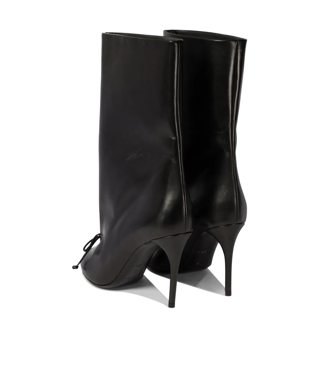 Pointed Short Boots