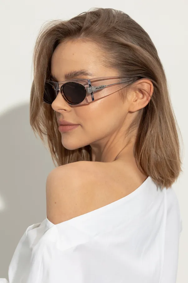 Logo-Print Sunglasses