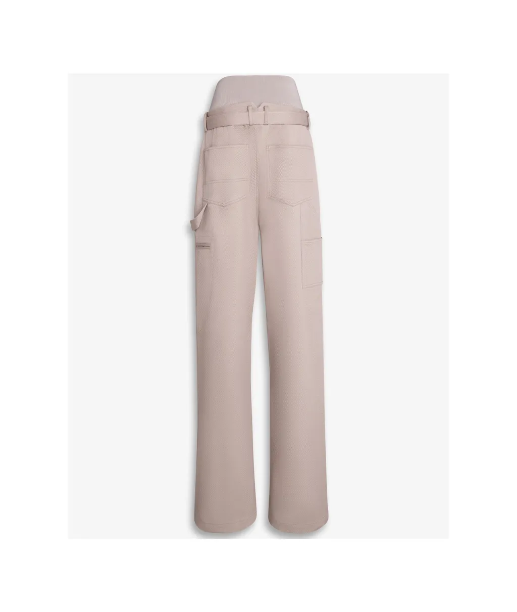 Knit Band Cargo Trousers