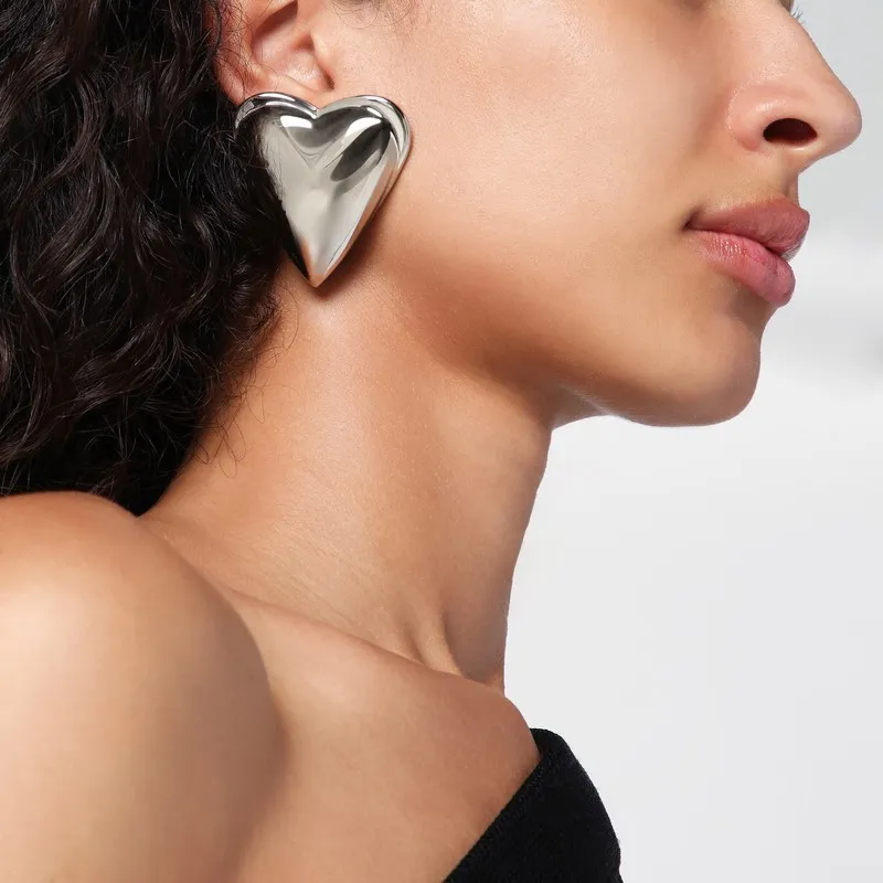 Heart-Shaped Earrings