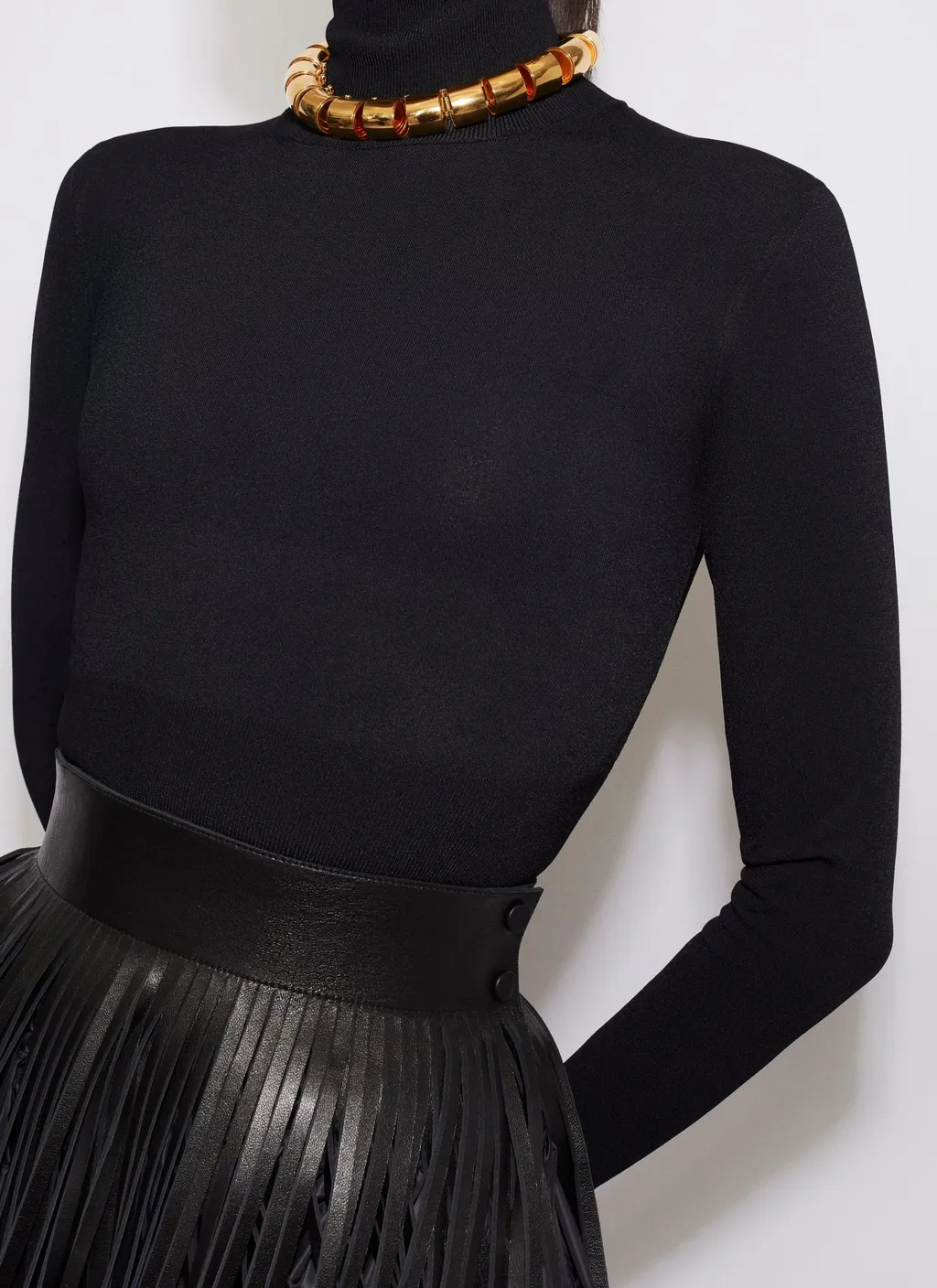 High-Neck Sweater