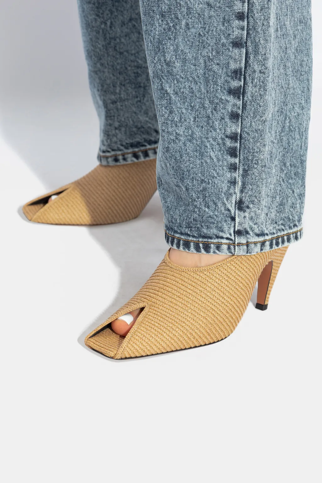 Open-Toed High-Heeled Sandals
