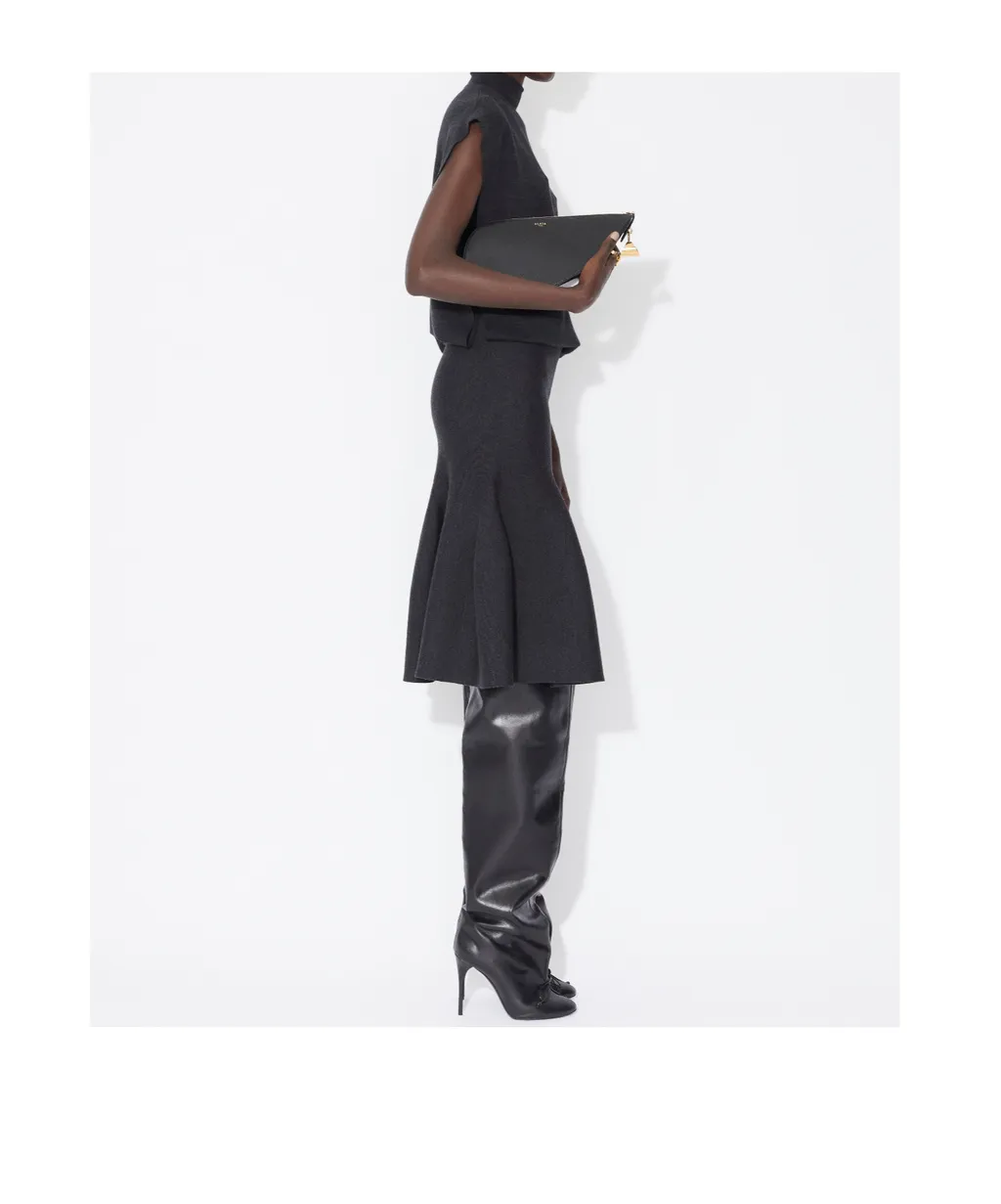 Wool Jumpsuit With Hat Sleeves