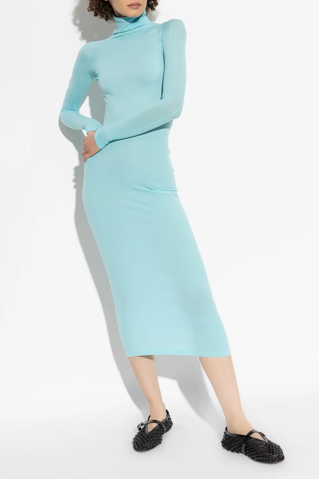 High-Necked Dress