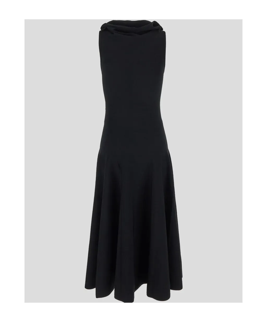 Sleeveless Hooded Dress