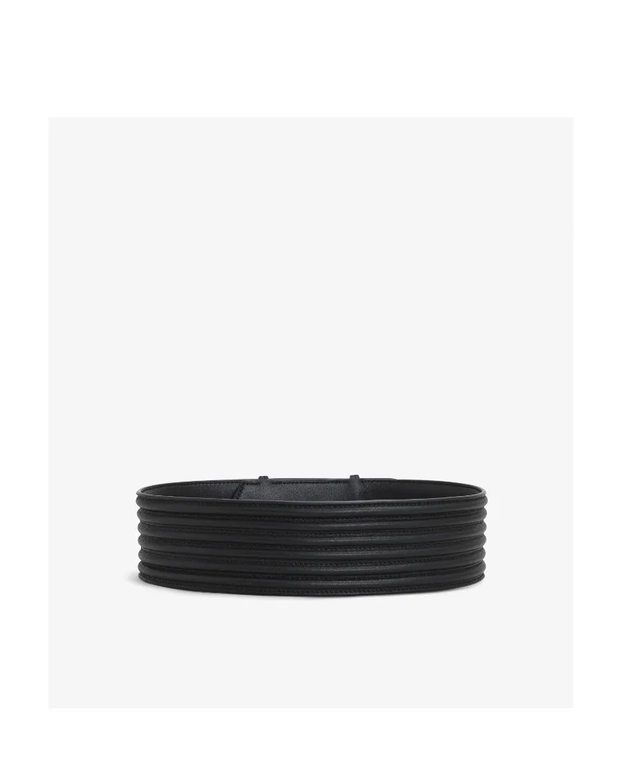 Embossed Leather Belt