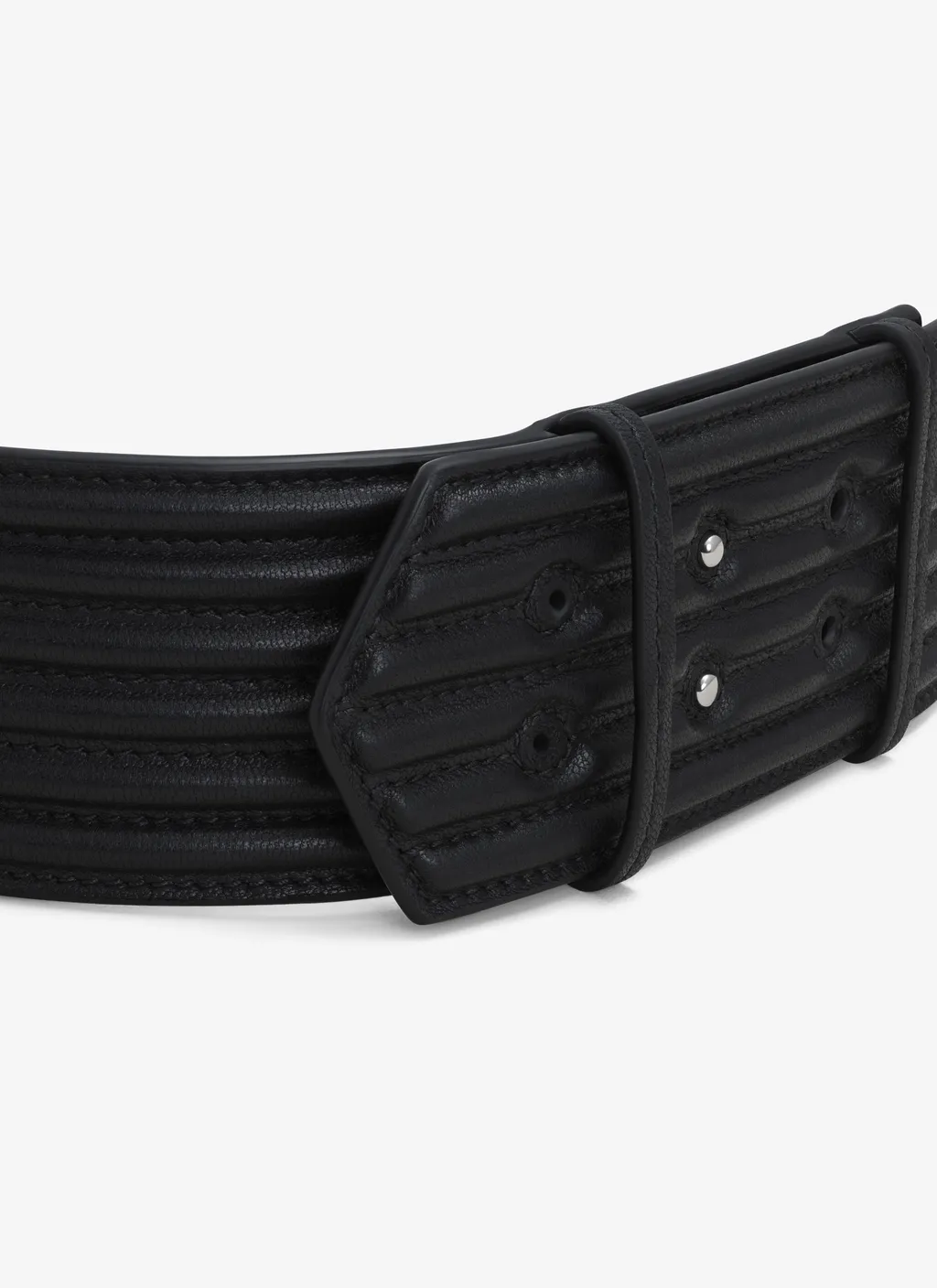 Embossed Leather Belt