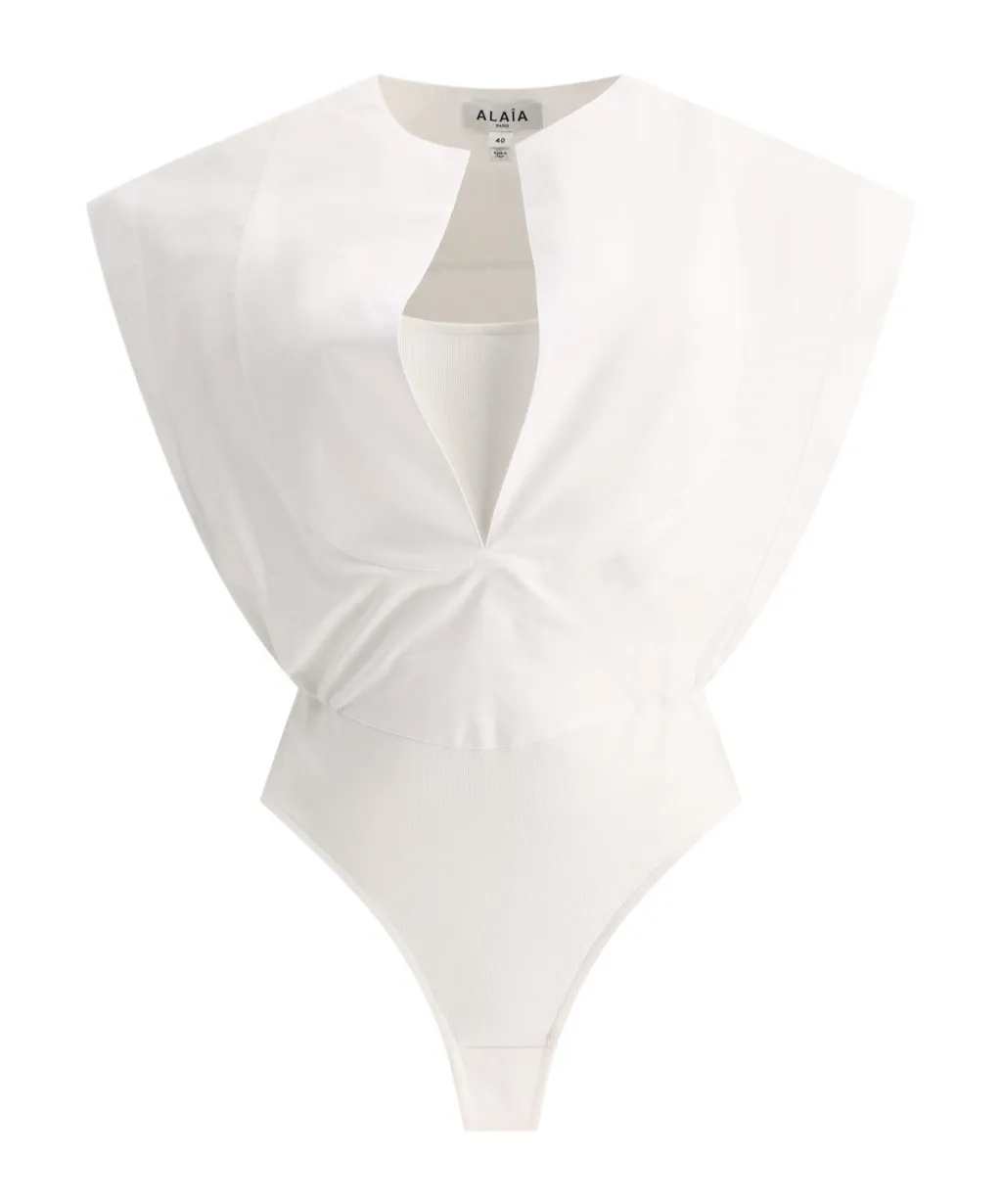 V-Neck Sleeveless Bodysuit