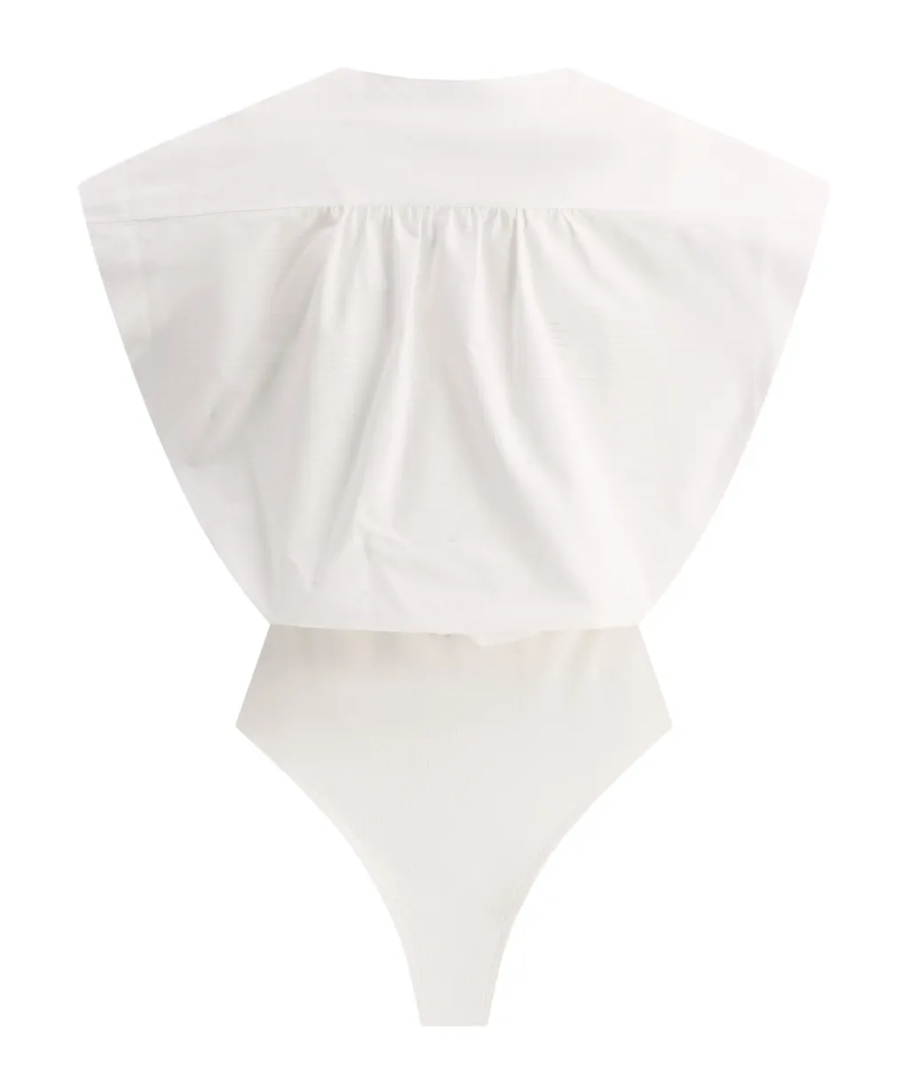 V-Neck Sleeveless Bodysuit