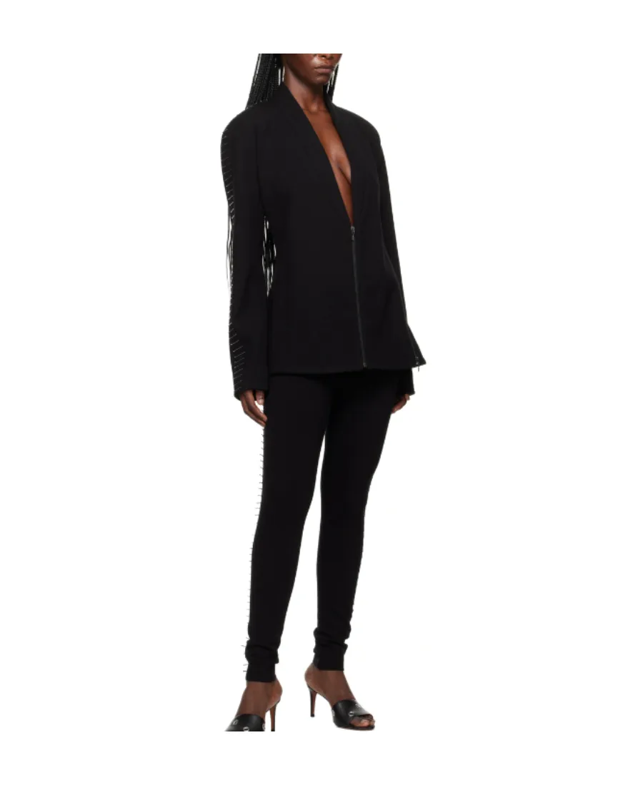Long-Sleeved Zipper Casual Jacket