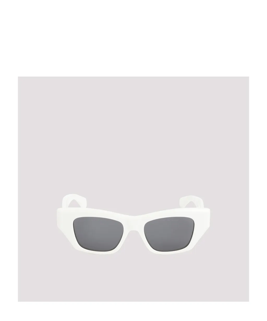 Logo-Print Square-Frame Sunglasses