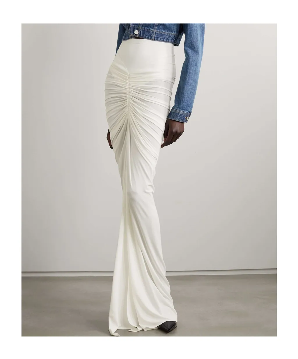 Archetypes Pleated Mid-Length Skirt