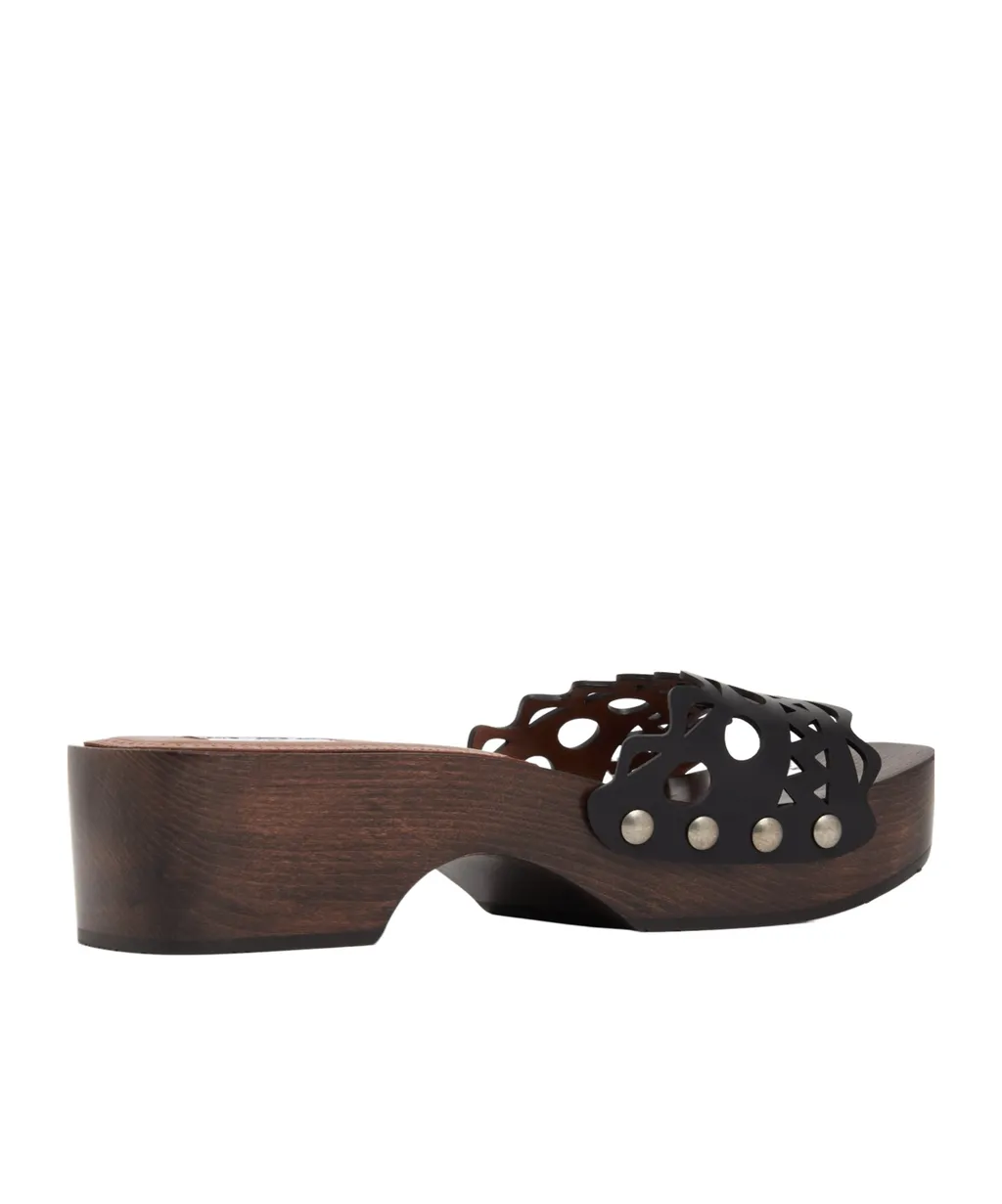 Logo High-Heeled Sandals