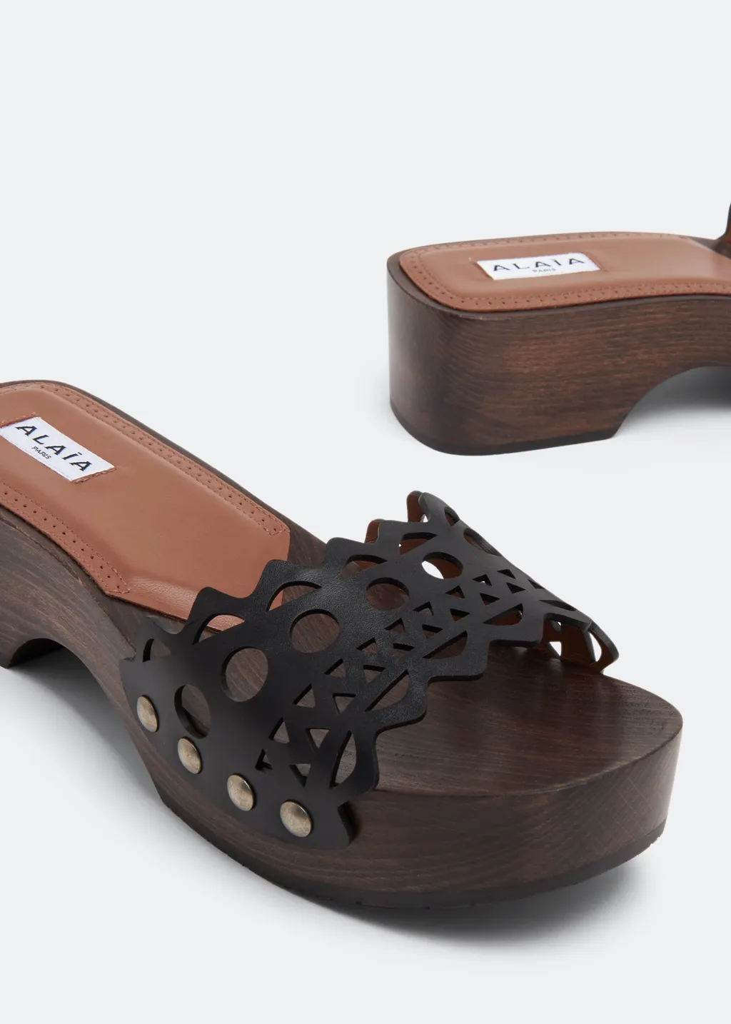 Logo High-Heeled Sandals