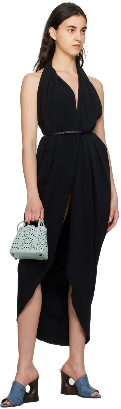 Belted Long Dress