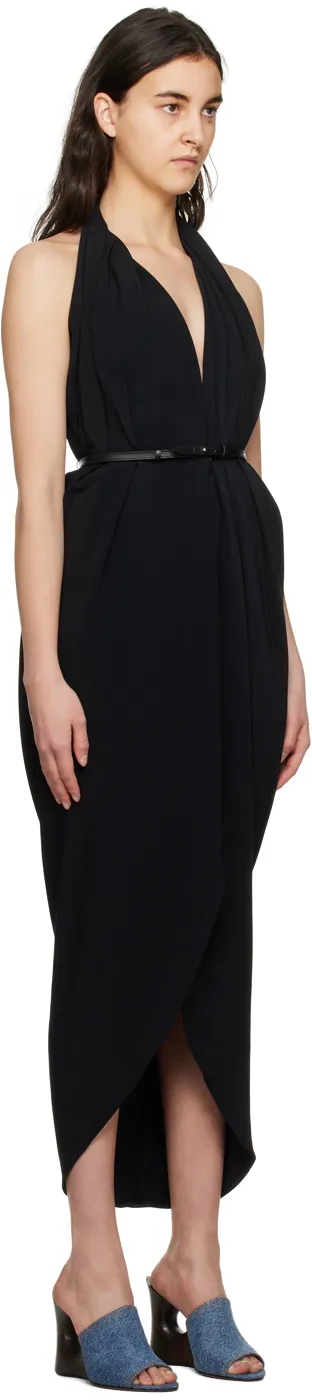 Belted Long Dress