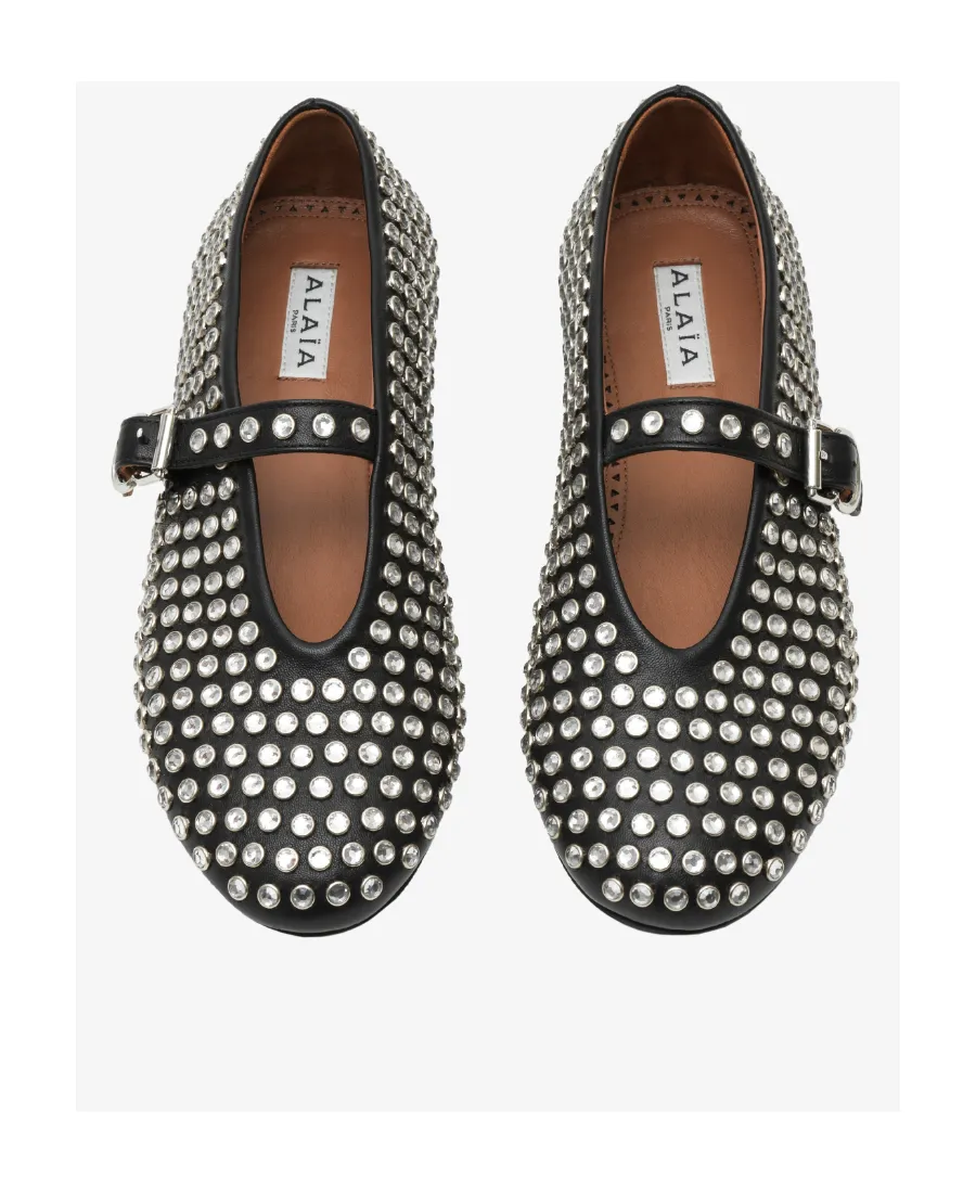 Embellished Ballet Flat Shoes
