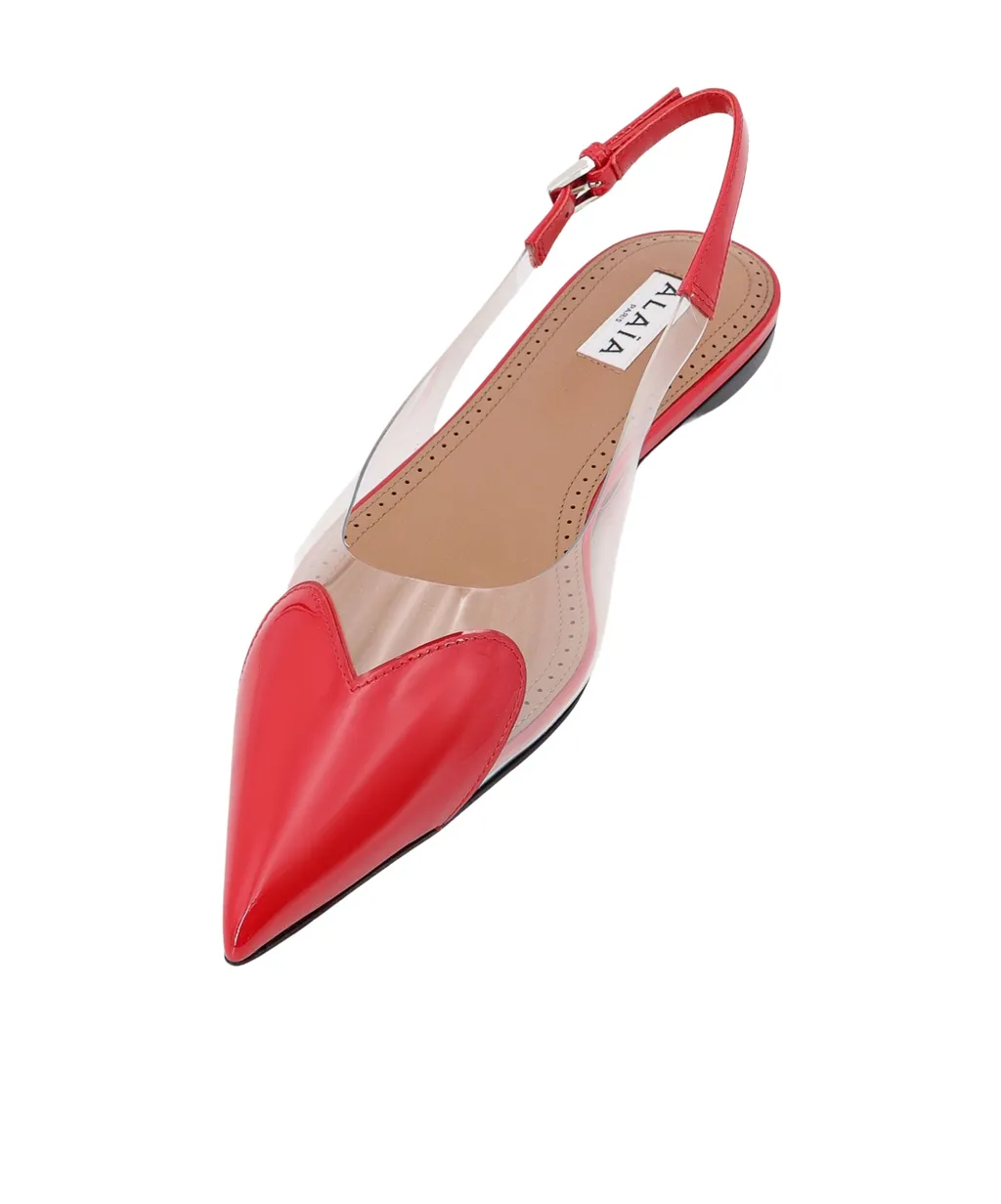 Le CŒUr Flat Slingback Shoes