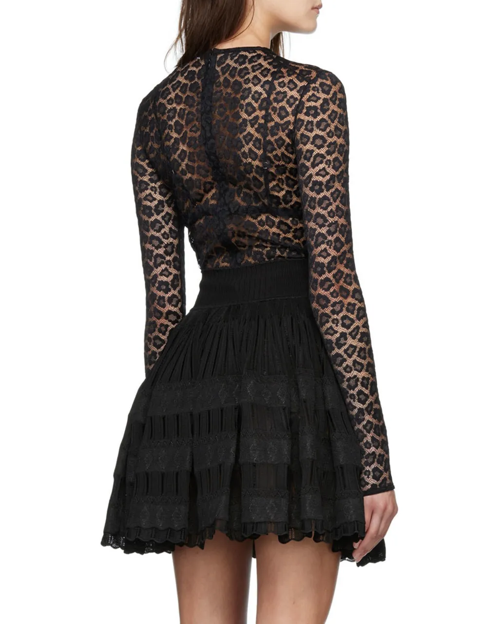 Leopard Print Lace Bodysuit