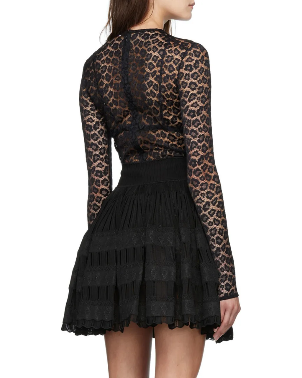 Leopard Print Lace Bodysuit