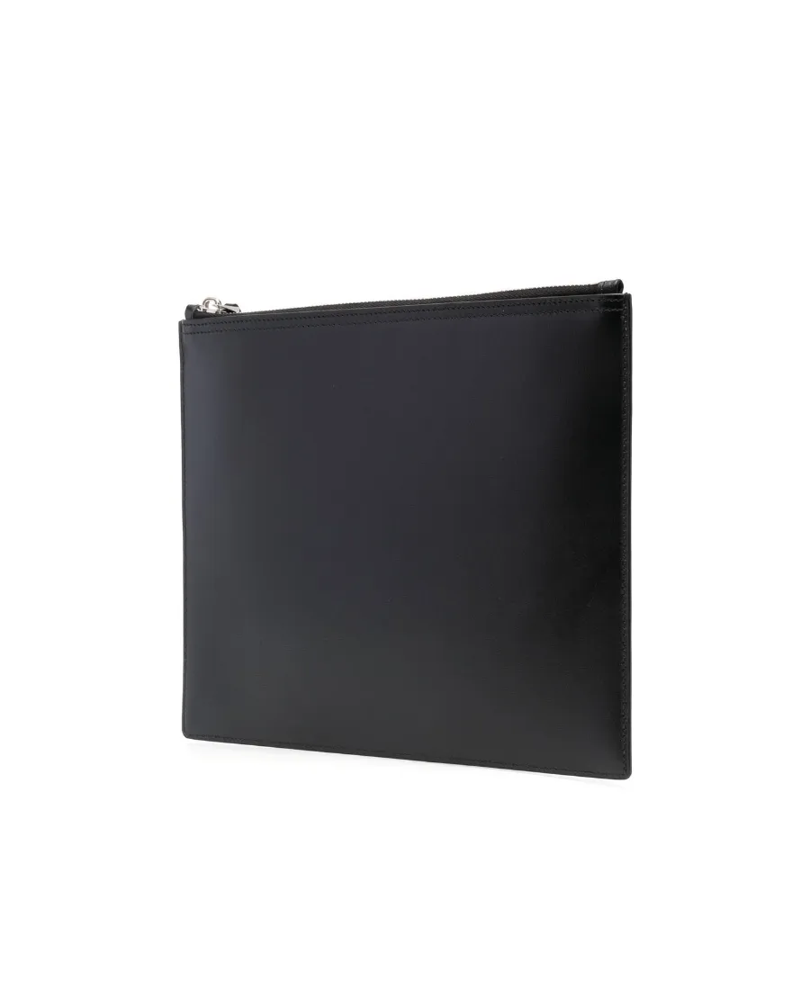 Sandy Zipped Large Clutch Bag