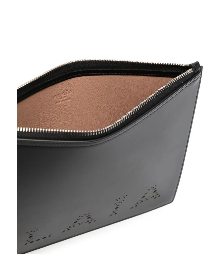 Sandy Zipped Large Clutch Bag