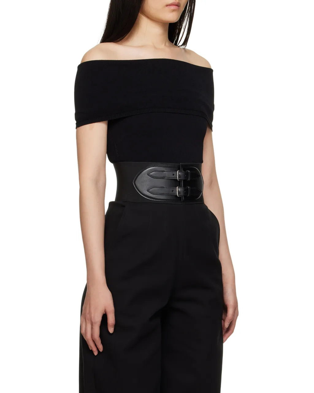 Off-Shoulder Stretch Bodysuit