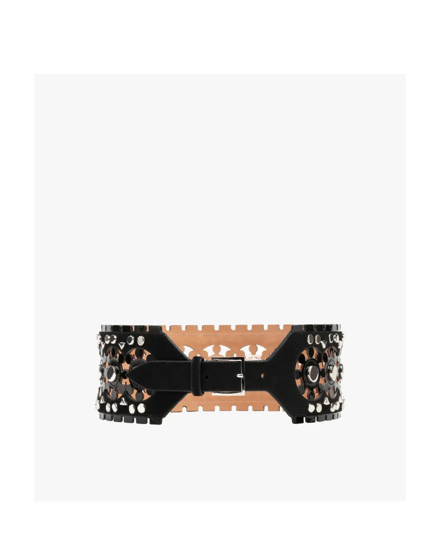 Hollowed-Out Detail Belt
