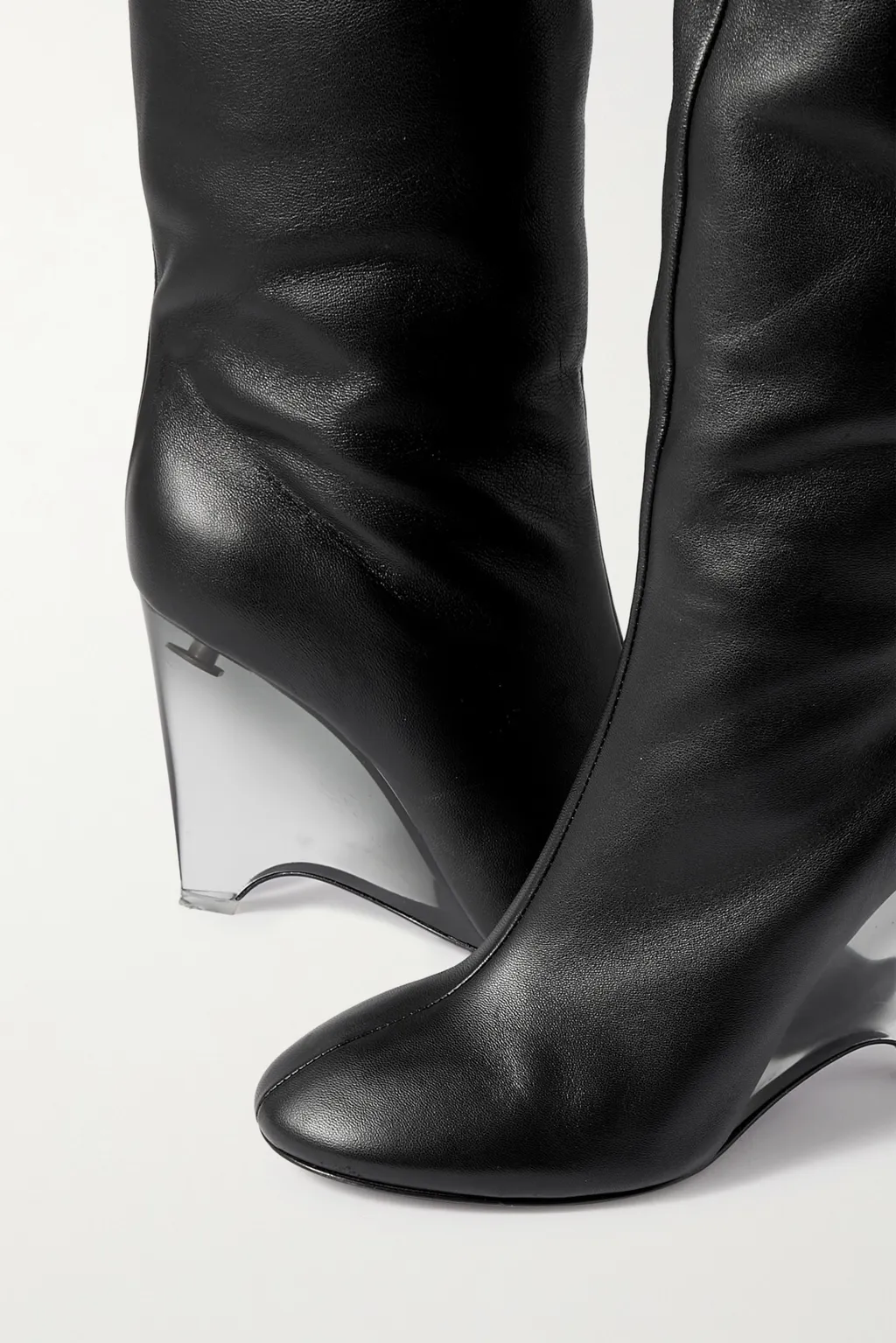 Slope Heel Boots