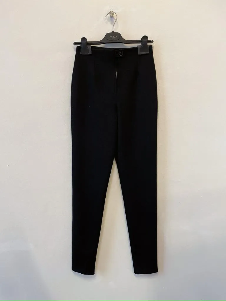 Dart Detailed Twill-Weave Leggings
