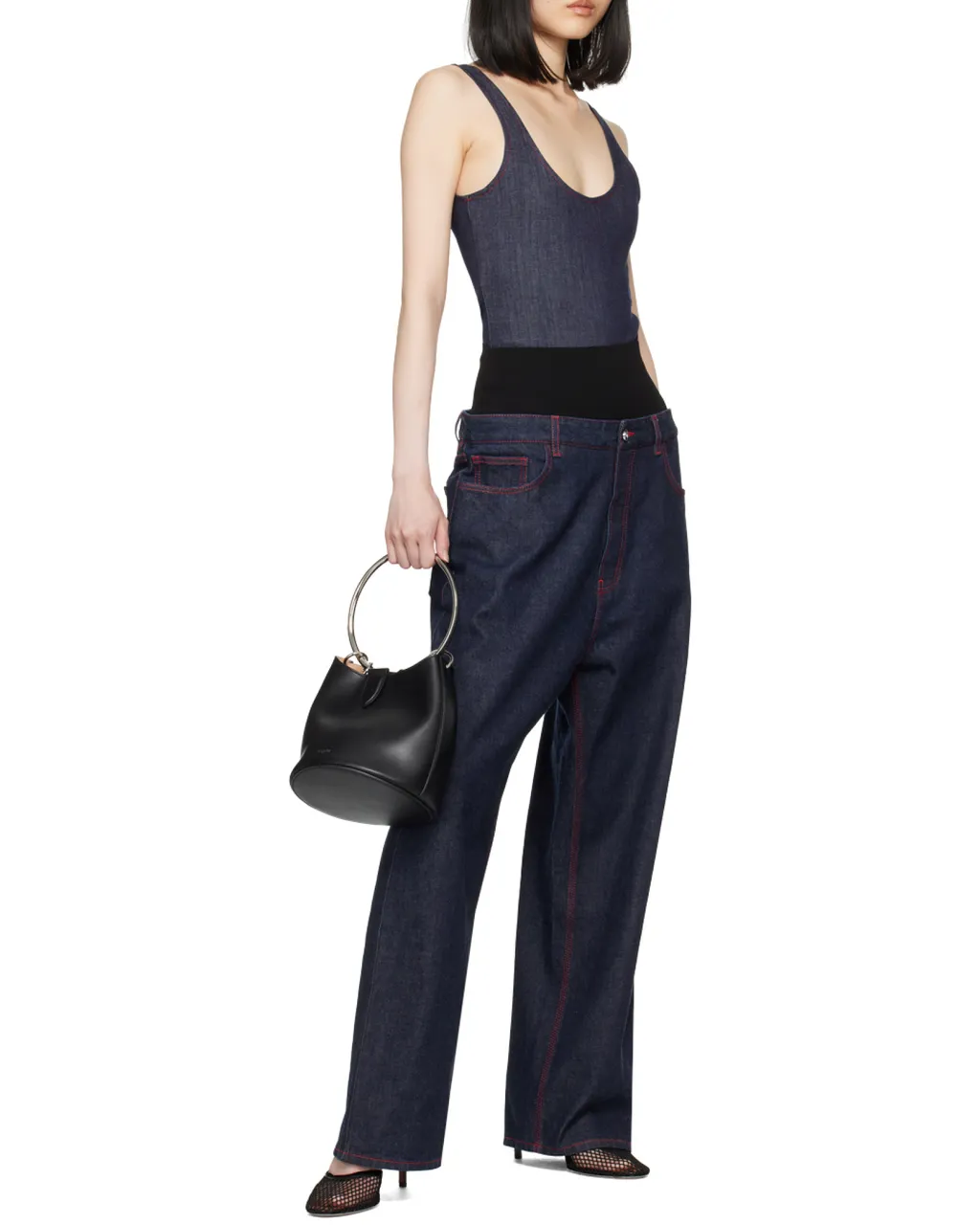 Ring Medium Bucket Bag